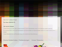 Tablet Screenshot of maler-nideroest-ag.ch